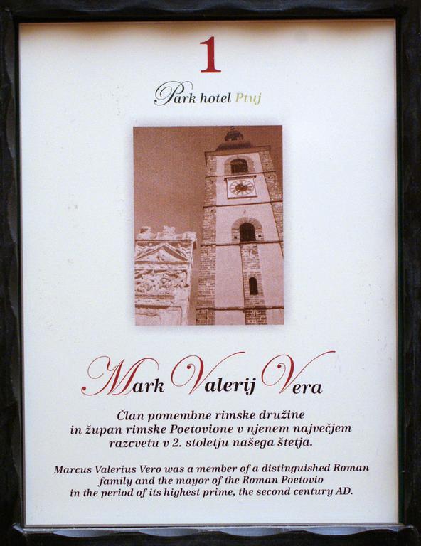 Hotel park Ptuj Buitenkant foto