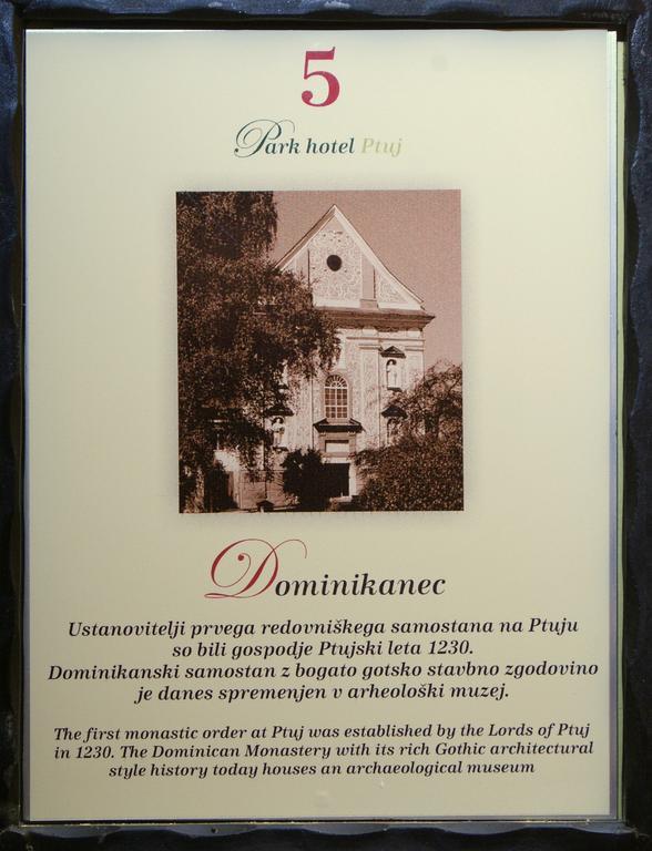 Hotel park Ptuj Buitenkant foto